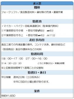 ※詳細は担当まで